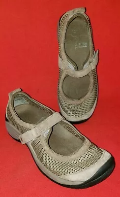 Merrell Encore Strap Tan Mary Janes Women's Mesh Sandals  6.5M Closed Toe Shoes • $23.28