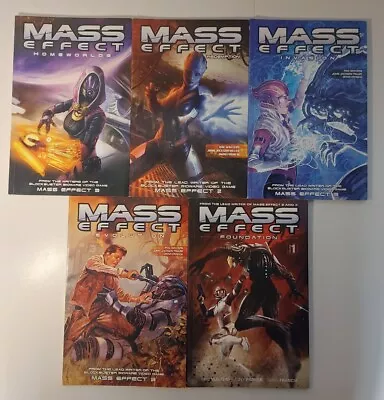 Mass Effect TPB Lot Set Vol 1 2 3 4 Redemption Evolution Invasion Dark Horse • $36.35