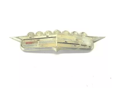 $209.98 • Buy Vintage 1958 Cadillac Hood Ornament Crest And Bezel For Restore Used 