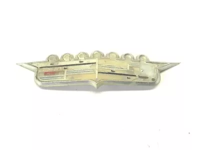 Vintage 1958 Cadillac Hood Ornament Crest And Bezel For Restore Used  • $269.97