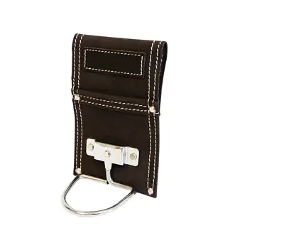 Split Leather With Metal Hammer Holder Loop With Pocket • £5.99