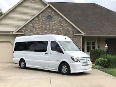 Mercedes-Benz Sprinter Limousine Body Kit Front Bumper And Running Boards  • $3695