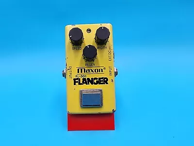 Vintage 80s Maxon FL-301 Flanger Guitar Effect Pedal Bass BBD MN3207 Ibanez  • $150