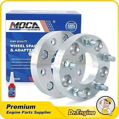 For Jeep Wrangler Grand Cherokee 78.4mm Core 1/2 X20 2Pcs 1  5X5 Wheel Spacers • $39.90