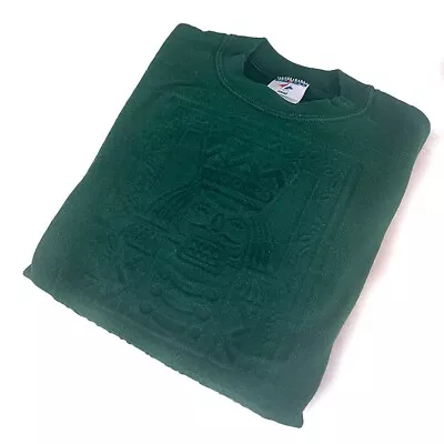 Green Vintage Embossed Nutcracker Sweatshirt • $20