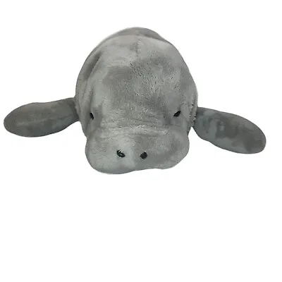 Wildlife Artists Plush Manatee Grey Stuffed Animal Sea Cow 15  • $10.72