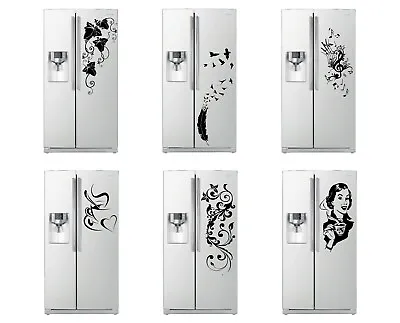 Fridge Sticker Removable High Quality Decal Refrigerator Decor Many Designs • £18