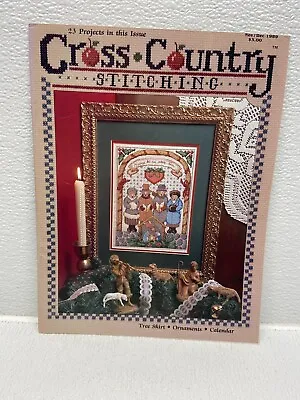 Vintage 1989 Cross Country Stitching 23 Projects Craft Book • $5.56