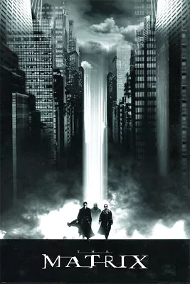 The Matrix - Movie Poster (Neo Trinity & Morpheus - Lightfall) (Size: 24 X 36 ) • $12.99