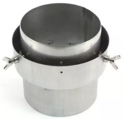 £36.99 • Buy Stove Flue Liner Adaptor 6 Inch To 6  Connector Flue Pipe To Liner With Bolts