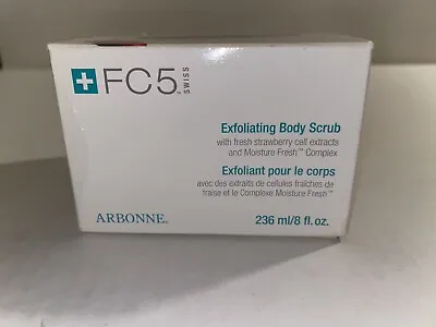 $28 • Buy Arbonne FC5 Exfoliating Body Scrub 8 Oz. NIB