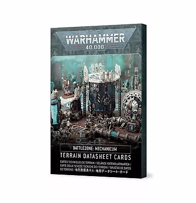 Warhammer - NEW - Warhammer 40000: Battlezone: Mechanicum - Terrain Datasheet Ca • $46.99