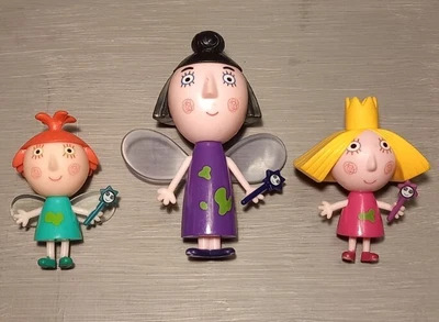 £9.99 • Buy Ben And Holly Figures, Nanny Plum, Holly, Strawberry Fairy 