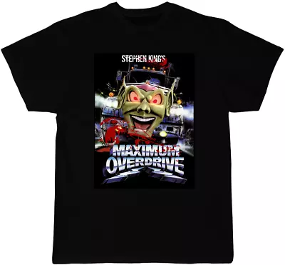 Maximum Overdrive T Shirt - Bloody Logo - 80's Stephen King Classic - New • $23.98