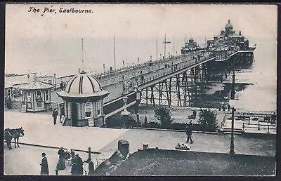 EASTBOURNE 1907 The Pier Post Card • £4.99