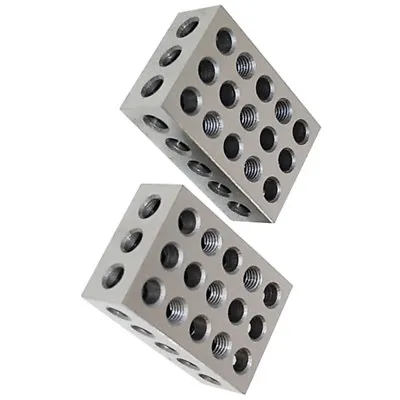 2 Precision 1-2-3 Block 23 Holes Milling Machining 123 Blocks • $27.77