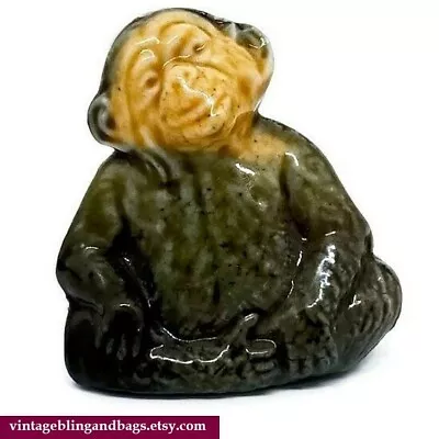 1990s Vintage Wade Chimpanzee Whimsey Wade Whimsey Ornament Wade Figurine #3 • £8