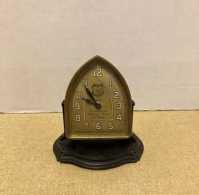 1929 Art Deco Lux Waterbury Masonic Freemasonry Clock National Board Of Officers • $99.99