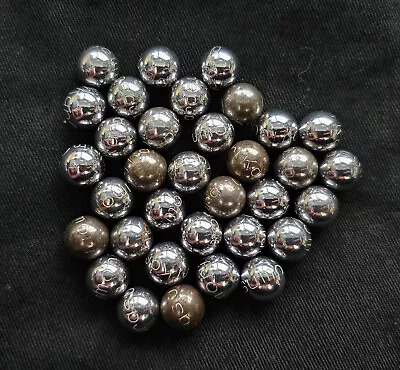 490 Engraved Vintage Pachinko Balls - Karasumori • $74.99