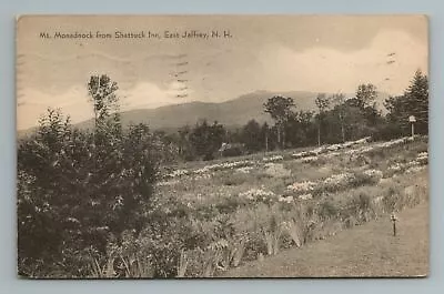 Mt Monadnock Shattuck Inn East Jeffrey New Hampshire NH Postcard Antique • $3.62