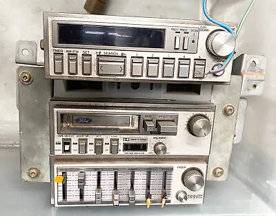 Vintage FORD Radio Cassette Player PHILIPS With Equaliser #CE302A Untested • $190