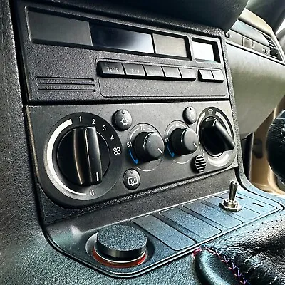 BMW E36 HVAC Square Adapter | Double Din Head Unit Bezel | Analog Or Digital • $16.99
