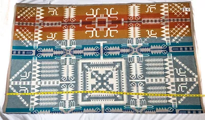 Pendleton Blanket 63  X 74  Beaver State Ivory Birch Path Robe USED • $150