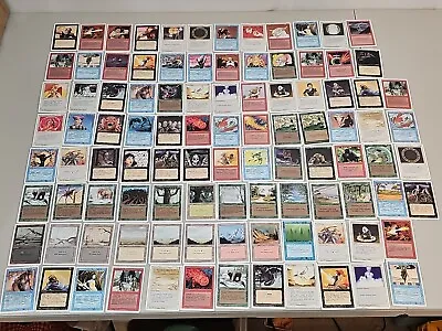 Huge Vintage Magic The Gathering 100 Card Lot Excellent Condition!! RARE • $80.75