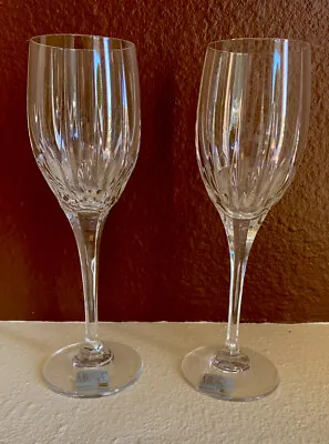 Set Of 2 Mikasa ARCTIC LIGHTS Crystal Wine Glass 6-Ounce • $49