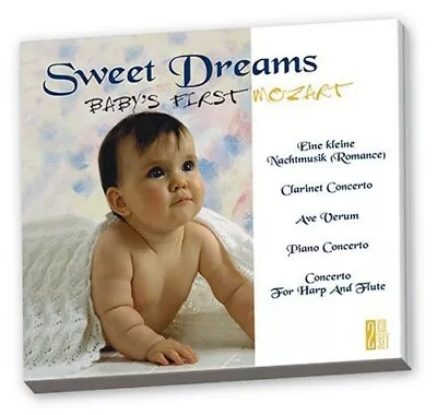 Sweet Dreams: Baby's First Mozart (CD Jul-2000 2 Discs Delta Distribution) • $4.50