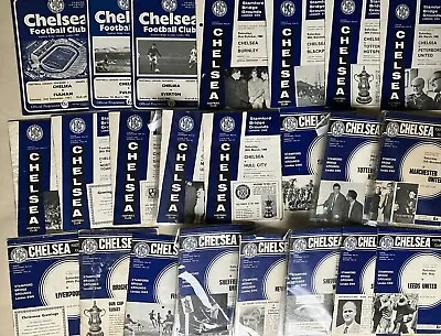 Chelsea Home Football Programmes 1961 To 1967 ~ You Choose Which You Want • £2.99