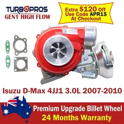 Turbo Pros GEN1 High Flow Billet Turbo For Isuzu D-Max 4JJ1 3.0L 2007-2010 • $800