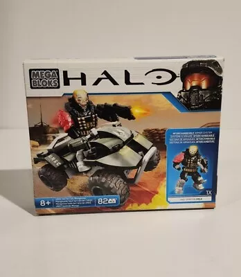 Halo Mega Bloks UNSC Spartan Emile All Terrain Mongoose New In Box 2015 DBB00 • $30