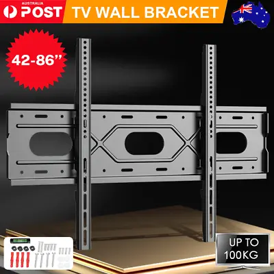 $22.99 • Buy TV Wall Mount Bracket Flat Slim Motion LED LCD 42 55 65 75 85 90 Inch AU