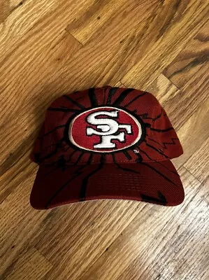 Vintage 90s San Francisco 49ers Snapback Hat Starter Collision • $80