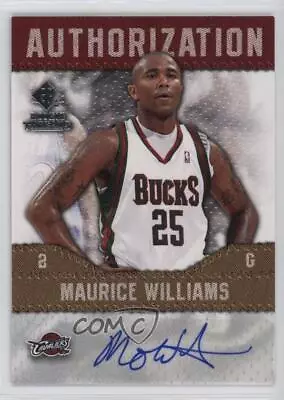 2008-09 SP Rookie Threads Authorization Mo Williams #AU-MW Auto • $6.97