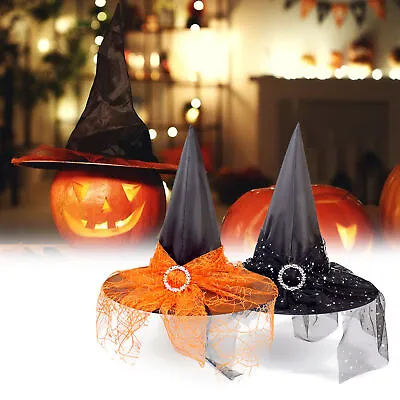 Kids Wizard Hat Fashion Exquisite Halloween Kids Witch Hat Comfortable To Wear • $7.65
