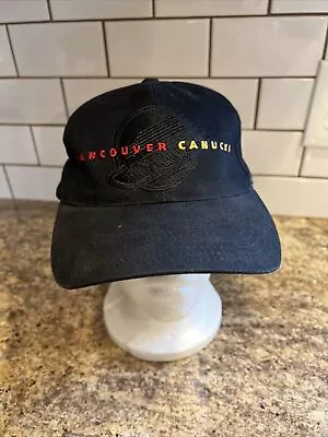 Vintage 90s Vancouver Canucks American Needle CCM NHL Snap Back Hat Cap • $40.72