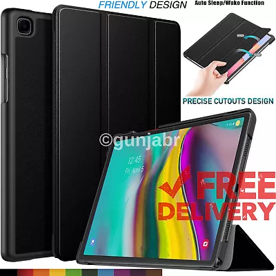 £4.99 • Buy Leather Magnetic Hard Shell Smart Flip Case For Tablet A 10.5 S5e 10.5 S2 S3 9.7