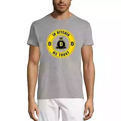 Men's Graphic T-Shirt In Bitcoin We Trust Traders Quote - Crypto Mining • $37.39