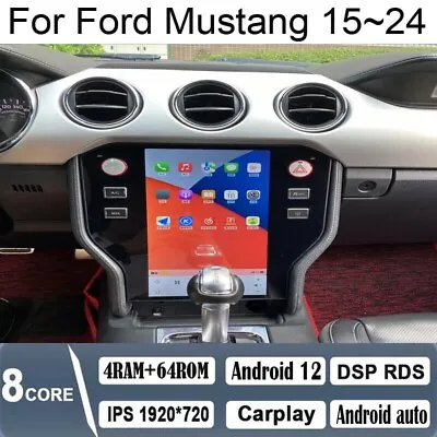 Car Android Gps Navigation Wifi 11.8  For Ford Mustang 2015~2024 Radio Carpaly • $822.68