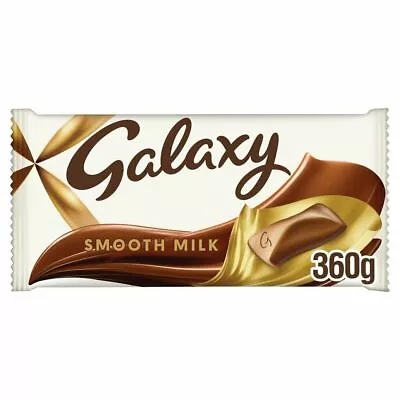 360g Galaxy Smooth Milk Chocolate Massive Sharing Bar • £8.95