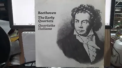 Beethoven Early Quartets Quartetto Italiano Phillips 3 LP Import Budapest 6Lp • $7.99