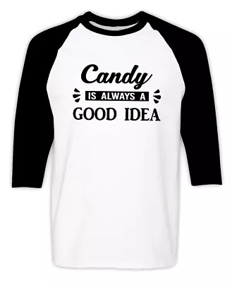 Funny Candy Lover T Shirt Candy Eating Gift Candy Gift For Her Cotton Candy Tee • $23.99