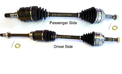 2 Front CV Axles Shafts Fit 2001-92 Toyota Camry 01-99 Solara With 4Cyl Engine • $136