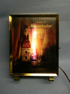 Vintage Ruppert Knickerbocker Motion Hologram Twin Towers New York City Sign • $99.99