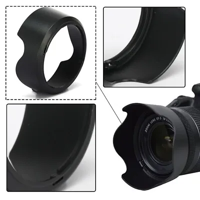 Portable F/3.5-5.6 EW-63C Lens Hood Professional 18-55mm Accessories For Canon • £5.22