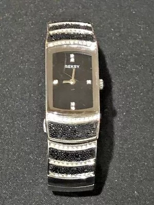 Elegant Sekonda Seksy 2741 BKT Quartz WR30M Ladies Bangle Watch - 17x26 Mm • £7.99
