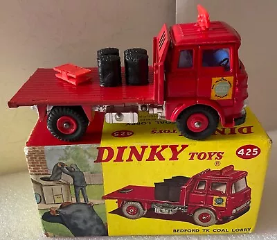  DINKY TOYS 425. BEDFORD TK COAL WAGON HALL &  Co.c/w SACKS & SCALES. NEAR MINT • £198