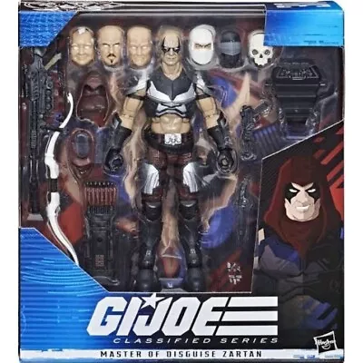 G.I. JOE Classified Series Master Of Disguise Zartan Figure • $149.99